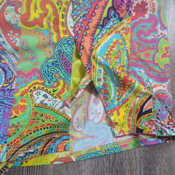 Women's Bleu Rod Beattie Bohemian Paradise Halter Tankini & Skirt Size 8 - Picture 3 of 13